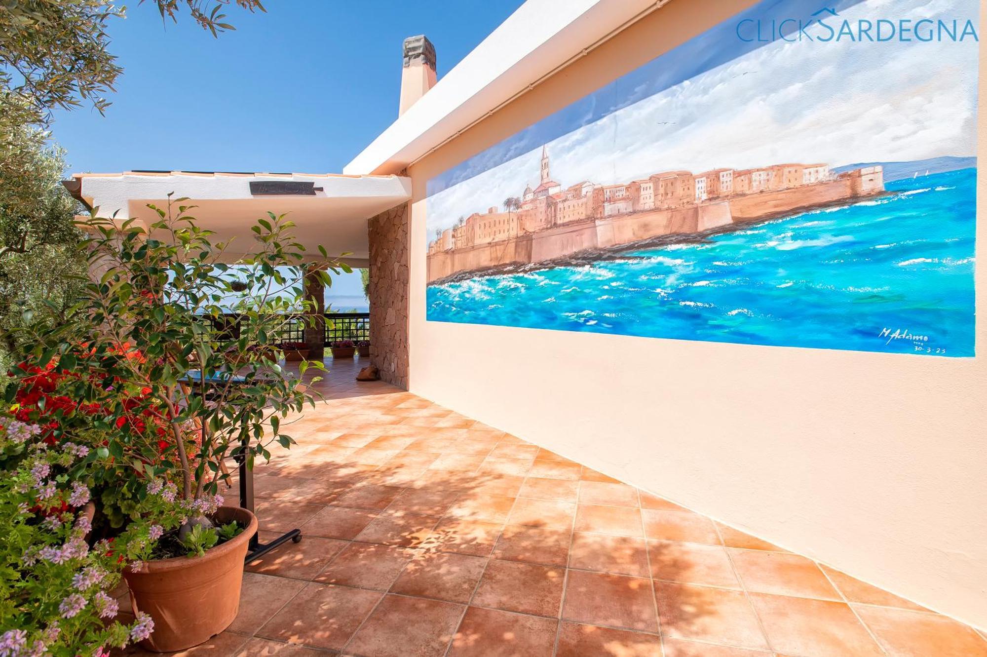 Alghero Villa Barranch With Sea View Swimming Pool For 6 People Exterior foto