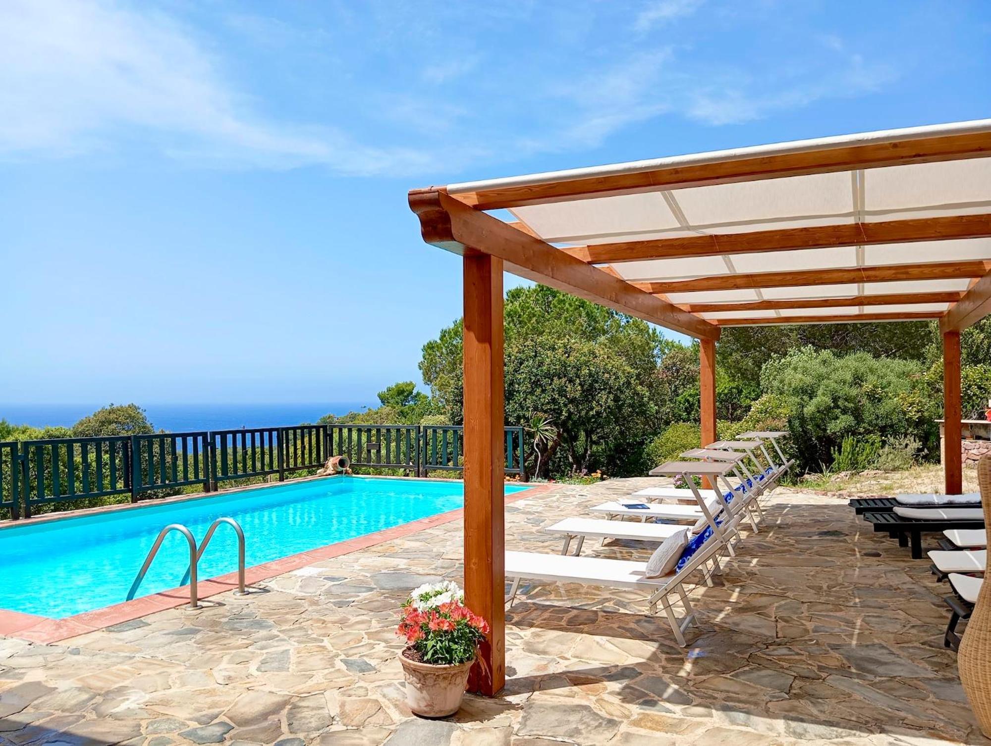 Alghero Villa Barranch With Sea View Swimming Pool For 6 People Exterior foto